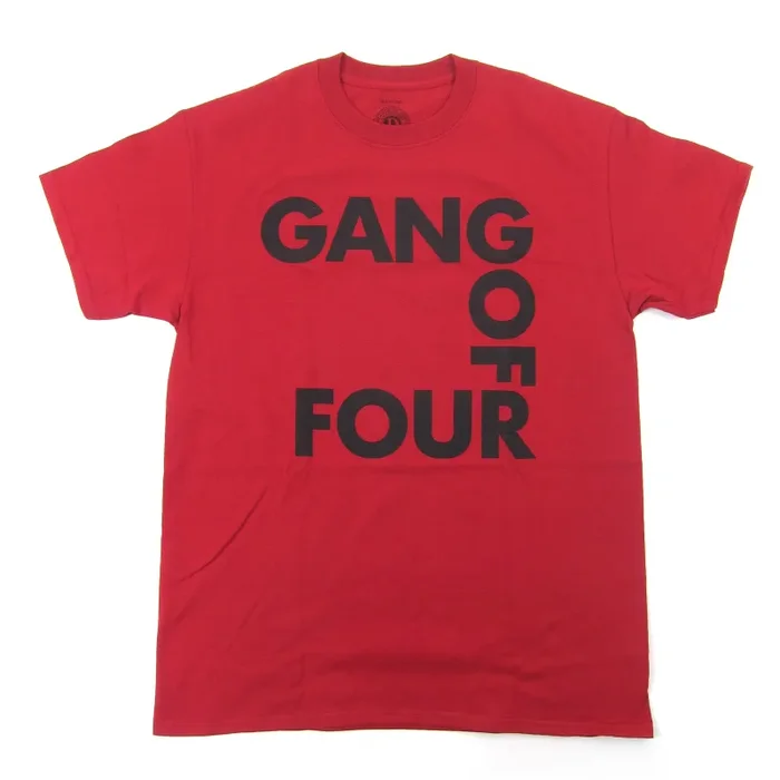 Gang Of Four: Logo Shirt – Cardinal Sale