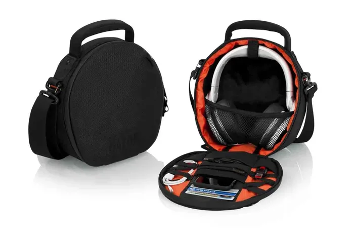 Gator Cases G-CLUB-HEADPHONE G-Club Series Carry Case for DJ Style Headphones and Accessories
