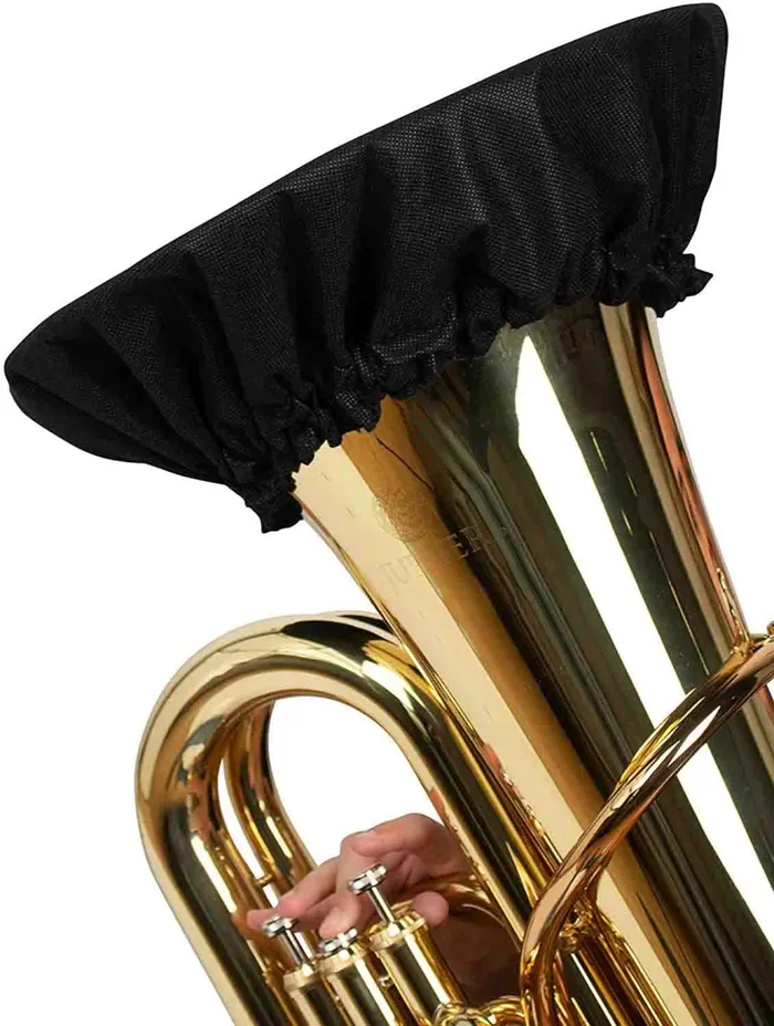 Gator Cases GBELLCVR2426BK 24-26 Inches Bell Cover with MERV 13 Filter – Black