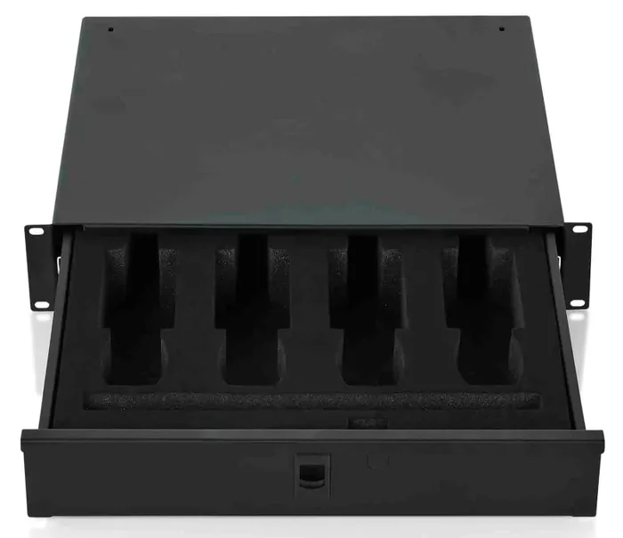 Gator Cases GRW-DRWWRLSS, 2U Wireless Microphone Drawer - Image 2
