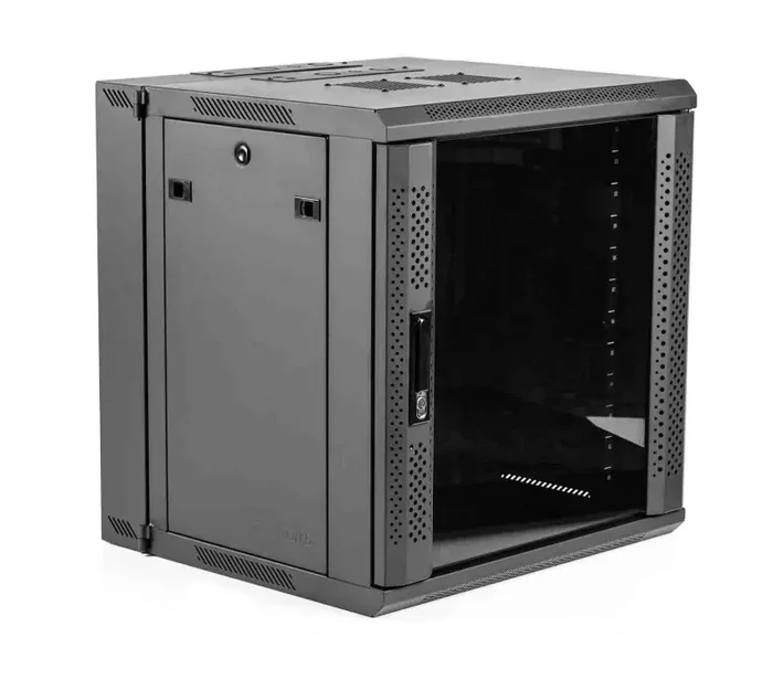 Gator Cases GRW2009509, 9U Sectional Wall Rack with Glass Door – 21″ Deep