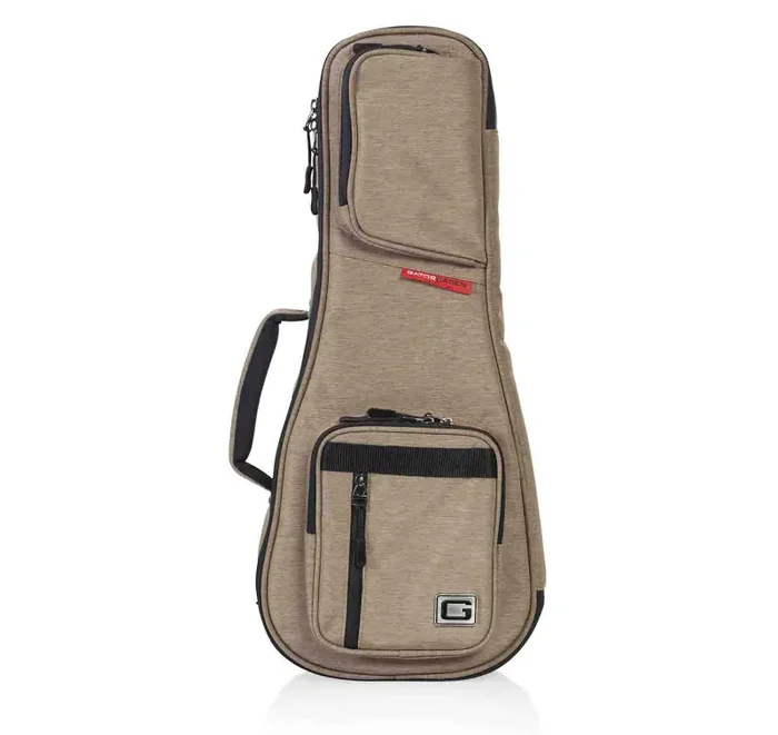 Gator Cases GT-UKE-SOP-TAN Transit Series Bag for Soprano Ukulele – Tan