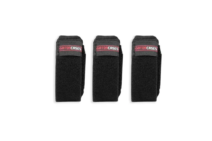 Gator Cases GTR-FRETMUTEMD-3BK, Guitar Fret Mute String Dampener 3-Pack in Size Medium – Black Online now - Image 2