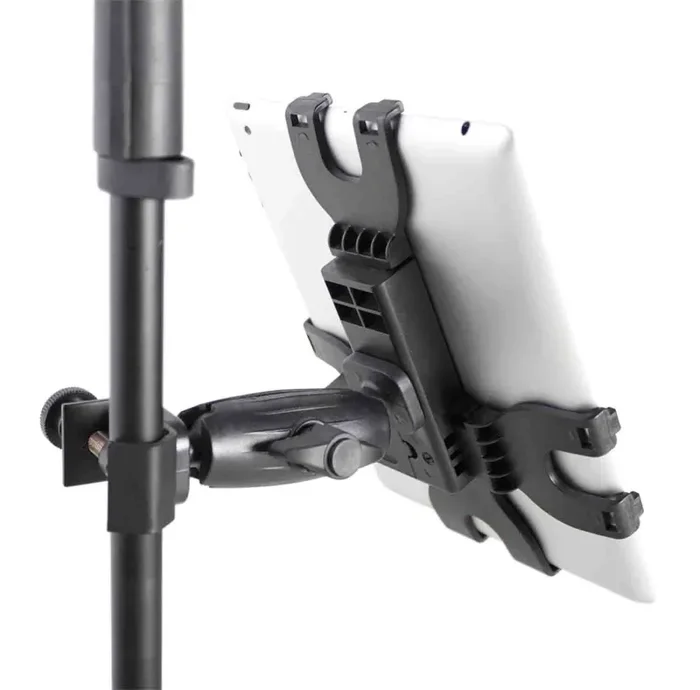 Gator Frameworks GFW-UTL-TBLTCLMP iPad Tablet Tray with Adjustable Clamp Mount