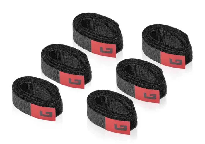 Gator Frameworks GFWIDCTCABLEWRAP6PK 6 Pack of Cable Management Hook and Loop Wraps