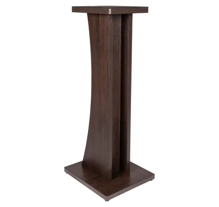 Gator GFW-ELITESPKSTMN-BRN Elite Series Studio Monitor and Speaker Stand – Brown