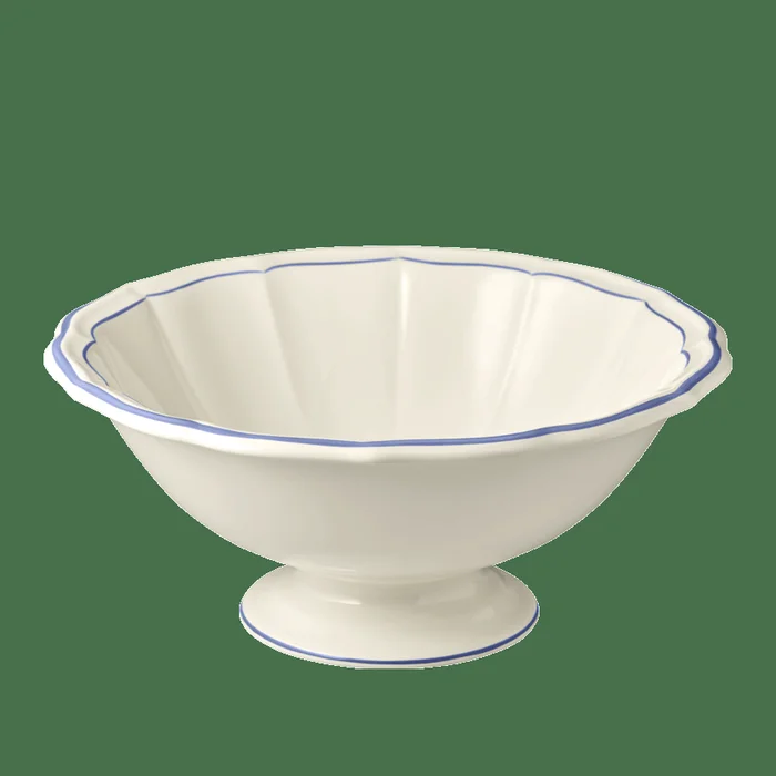 Gien Filet Blue Open Vegetable Bowl