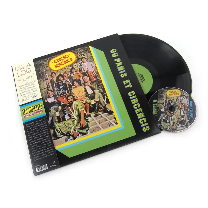 Gilberto Gil, Gal Costa, Caetano Veloso: Tropicalia Ou Panis Et Circensis Vinyl LP+CD