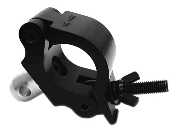 Global Truss COUPLER CLAMP BLK Heavy Duty Clamp with Half Coupler – Black