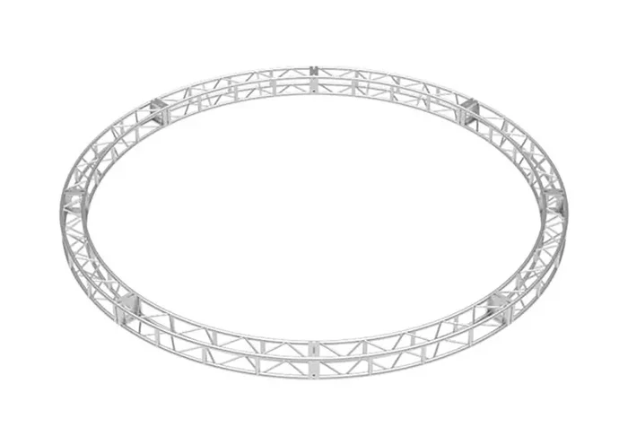 Global Truss DT-GP20-45C-KIT, End Plate Trussing with 45 Degree Circular Arcs – 20ft