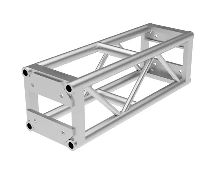 Global Truss DT-GP3, End Plated Square Truss Straight Segment – 3ft