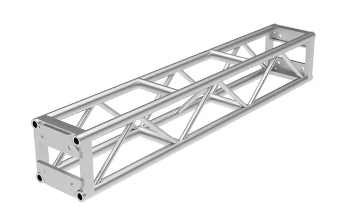 Global Truss DT-GP6, End Plated Square Truss Straight Segment – 6ft