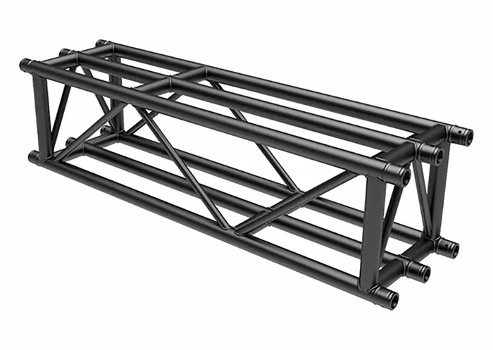 Global Truss DT46-150-BLK, Square Truss Straight Segment 4.92 ft – Black