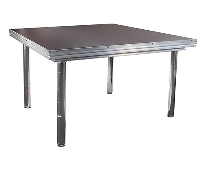 Global Truss GT-STAGE-1X1, Height Adjustable Stage Platform – 3.3 x 3.3 ft