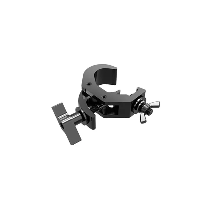 Global Truss JR QUICK RIG CLAMP BLK, Medium Duty Hook Style Clamp – Black Supply