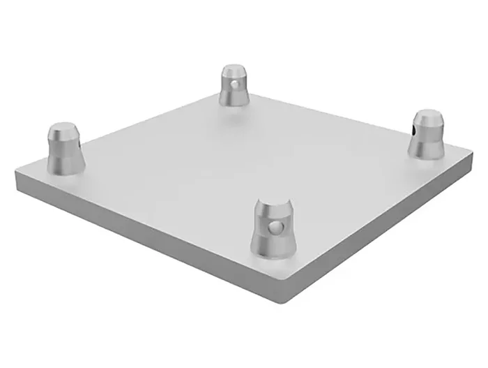 Global Truss SQ-4137 M12SS20T, Stainless Steel Base Plate for F34 Truss