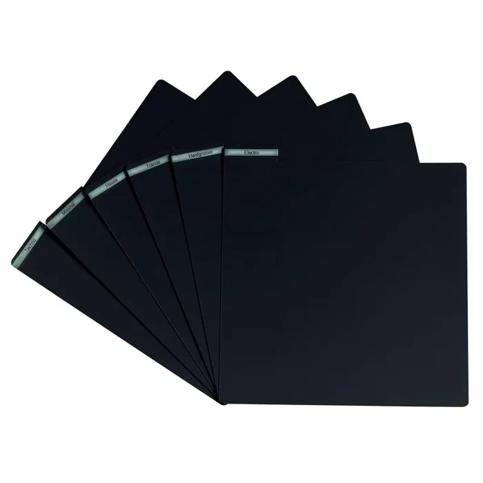 Glorious Vinyl Divider for Labeling and Stickers – Black