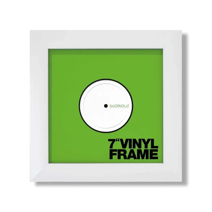 Glorious Vinyl Frame Set for 7” Records – White Fashion