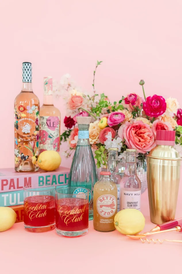 Gold Cocktail Club Cocktail Glass