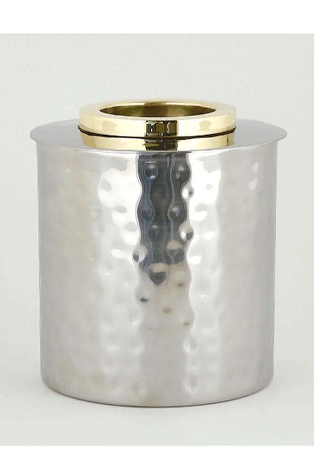 GOLD RING ROUND TISSUE BOX