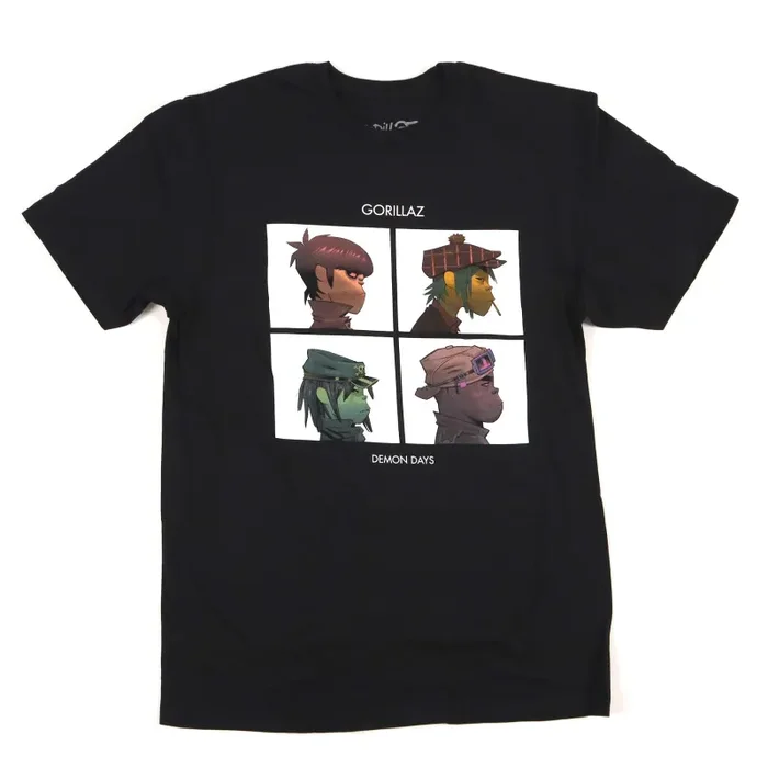 Gorillaz: Demon Days Shirt – Black