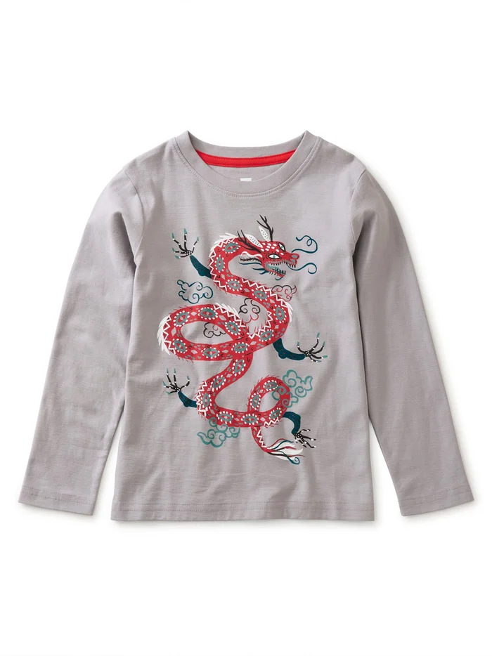 Graphic Tee (Long Sleeve) – Himalayan Dragon