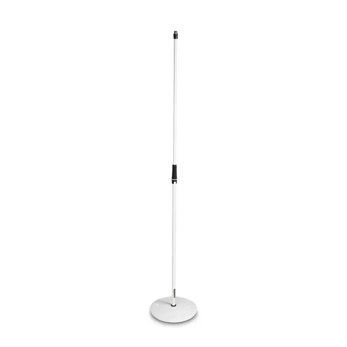 Gravity GMS23W Microphone Stand With Round Base – White