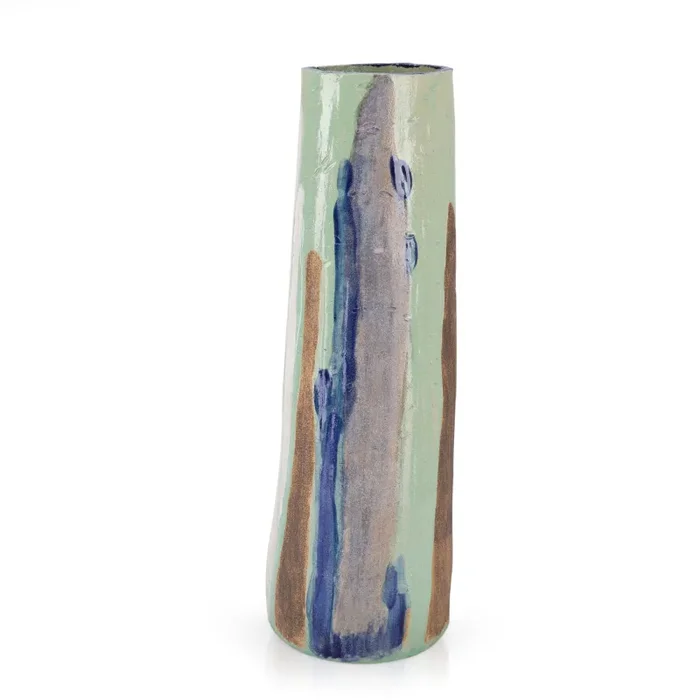 Green & Blue Ceramic Vase Online