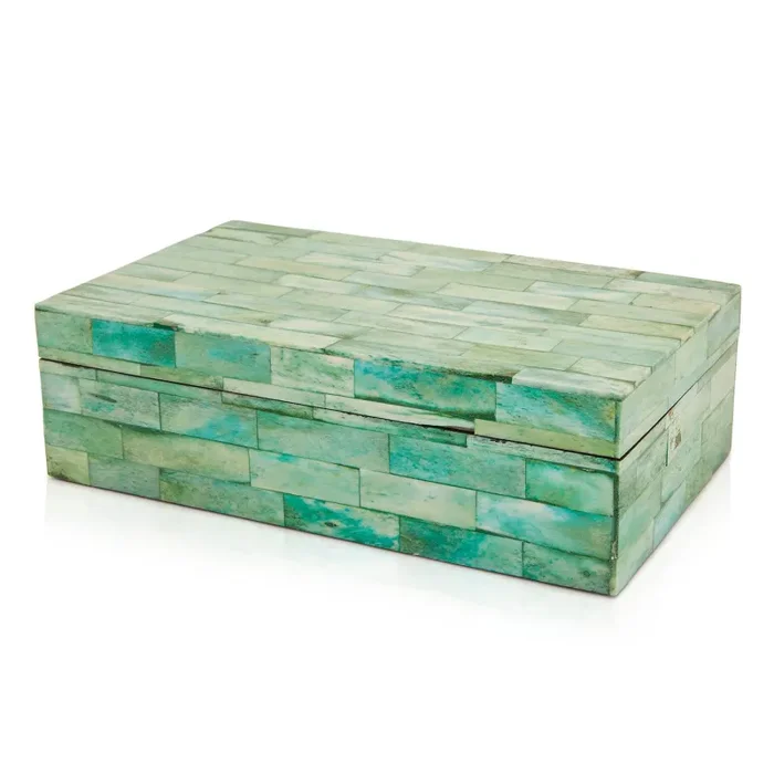 Green Brick Jewelry Box – Large (A+D)
