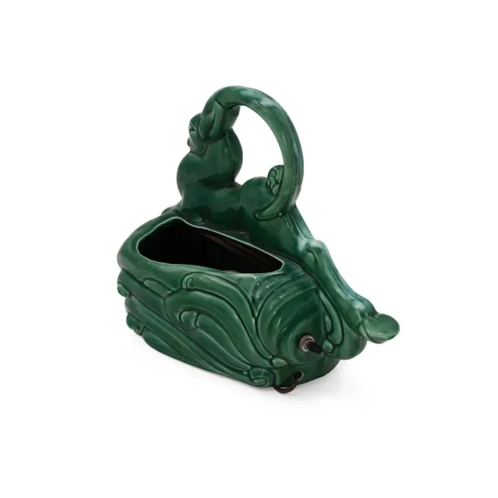 Green Ceramic Antelope Table Lamp Hot on Sale