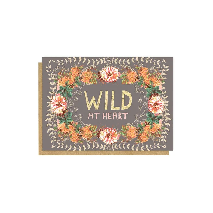Greeting Card – Wild at Heart