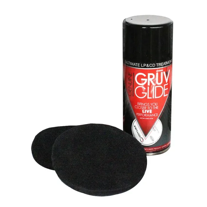 Gruv Glide: Vinyl Record Cleaner (Spray + Cleaning Pads)