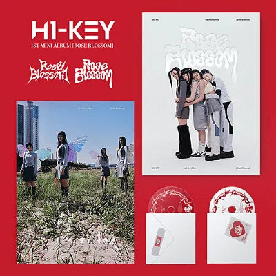 H1-KEY – ROSE BLOSSOM (1ST MINI ALBUM) (2 VERSIONS)