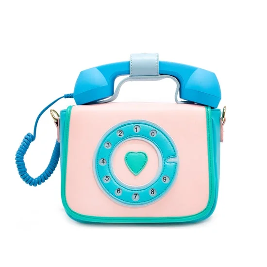 Handbag – Ring Ring Phone (Mermaizing Blue)