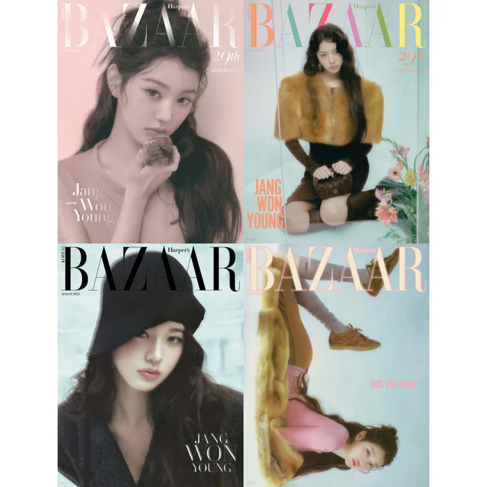 HARPER’S BAZAAR KOREA MAGAZINE 2025.08 (COVER : IVE JANG WONYOUNG)