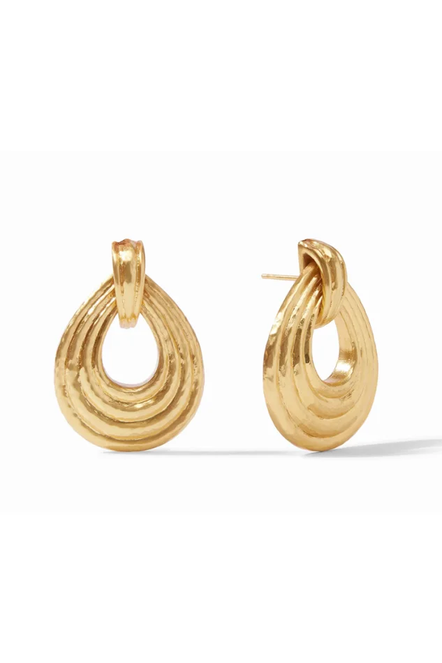 HAVANA DOORKNOCKER EARRING