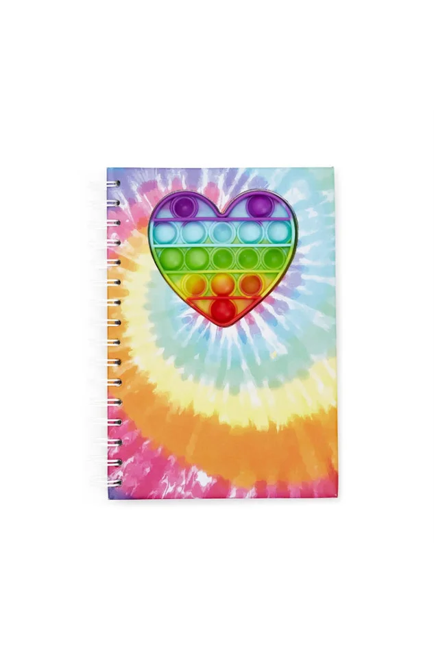Heart Rainbow Popper Notebook