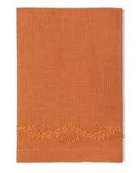 Henry Handwork Tangerine Prism Vine Cocktail Napkin, Set Of 4