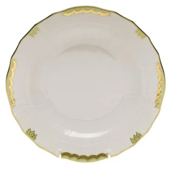 Herend Princess Victoria Green Dessert Plate