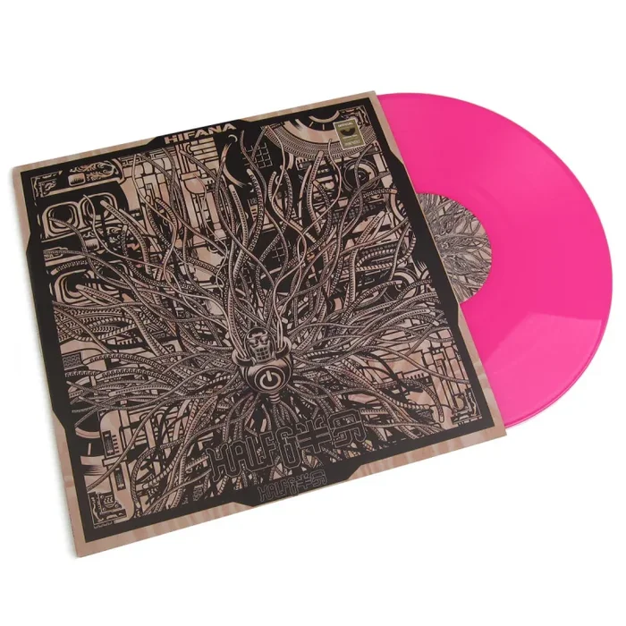 Hifana: Half & Hanbun Serato Contol Vinyl LP – Neon Pink (Deadstock)