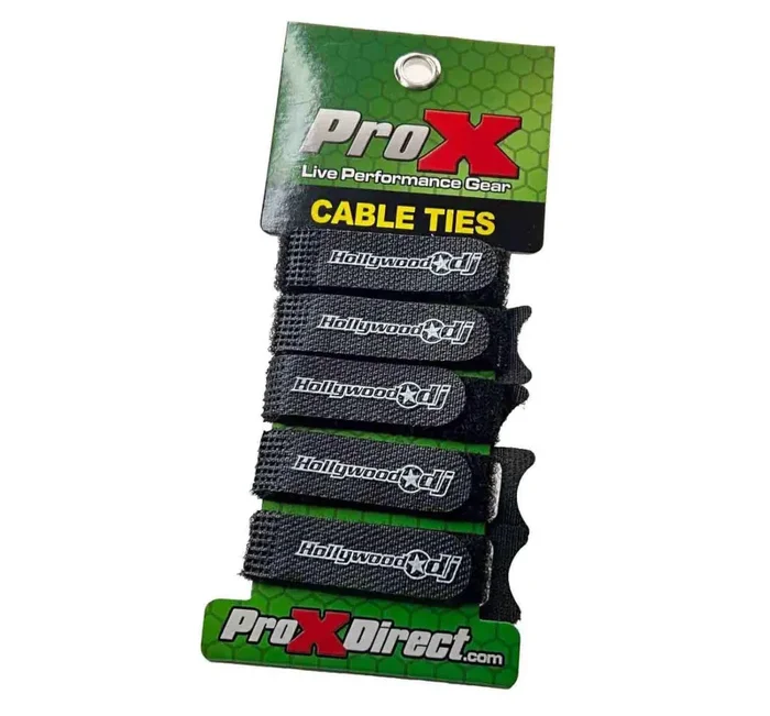 Hollywood DJ Cable Ties – Pack of 5