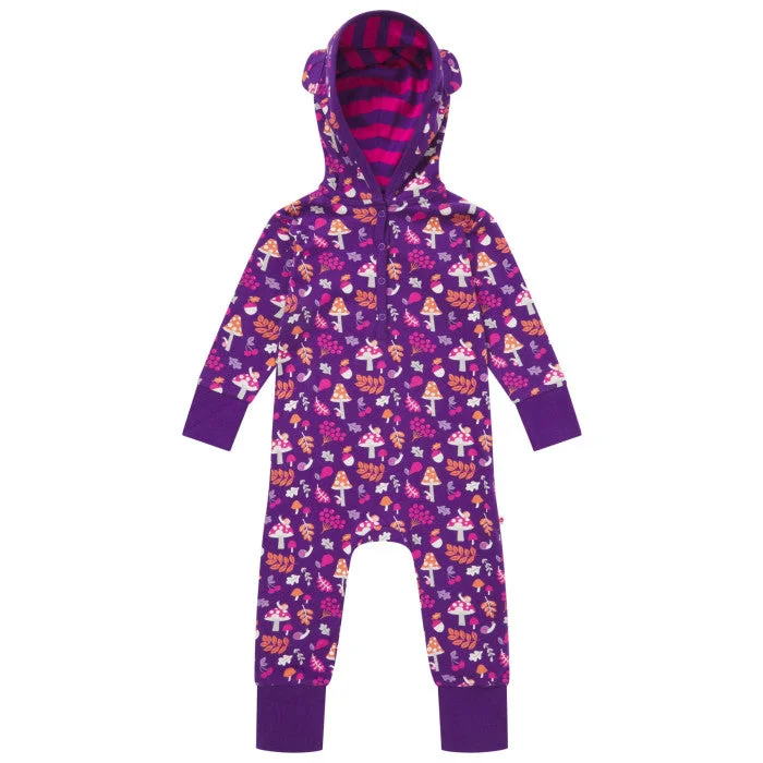Hooded Playsuit – Woodland Treasures