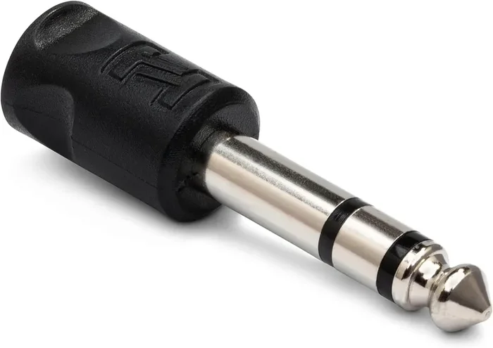 Hosa GPM-103 Adaptor, 3.5 mm TRS to 1/4 in TRS Fashion