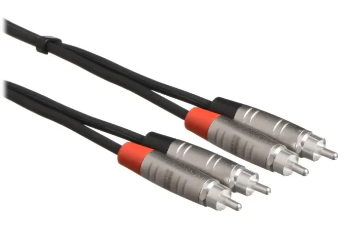 Hosa HRR-0, Dual REAN RCA to Dual REAN RCA Pro Stereo Interconnect Cable on Sale