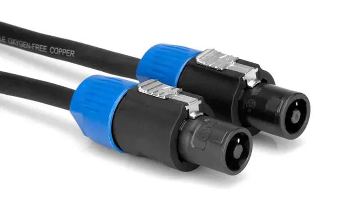 Hosa SKT-403, REAN speakON to speakON Pro Speaker Cable – 3 Feet