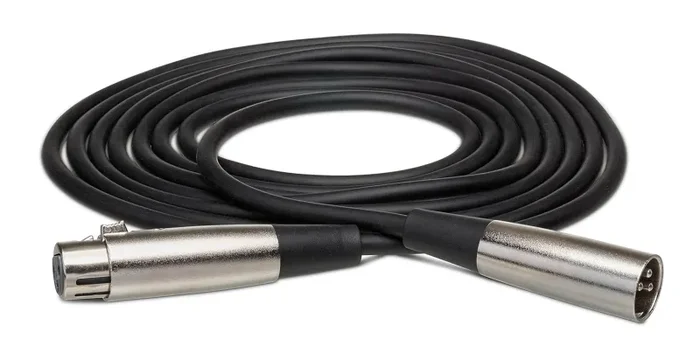 Hosa XLR-1, XLR Balanced Interconnect Cable – Black