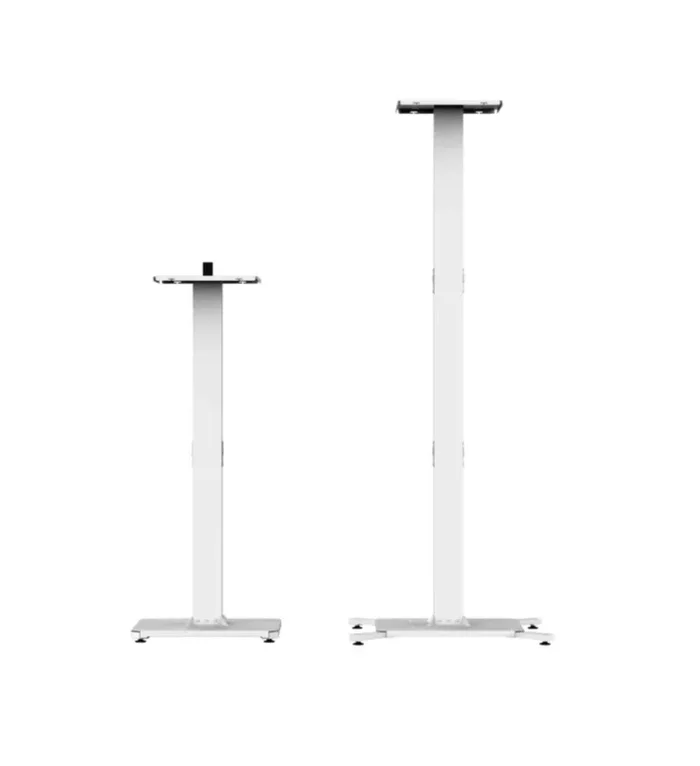 Humpter XFH-MHSTANDX2WH Humpter Adjustable Lighting and DJ Stands with Carrying Bags – Pair of White