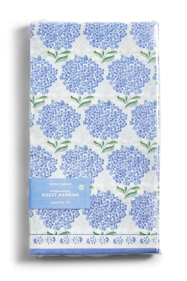 HYDRANGEA 3-PLY DINNER NAPKIN/PK 20