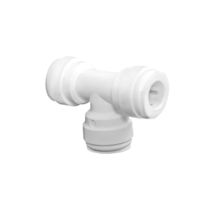 Hydrofit HDF-UT0604 Tee Union Connector 3/8″ x 3/8″ x 1/4″ Tube OD