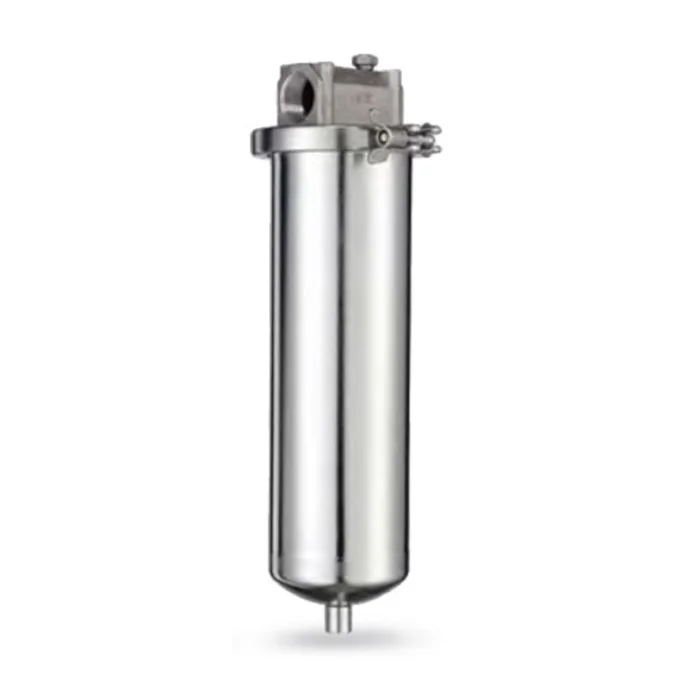 HydroScientific™ 10” Single Filter Housing, SS304, 3/4″ FNPT, DOE
